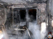 Пьяная компания сожгла квартиру перед Рождеством