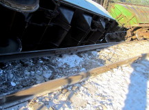 Крушение порожнего товарного состава под Новоельней. © Фото МЧС