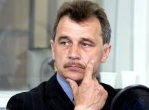 Председатель ОГП Анатолий Лебедько. Фото "Радыё Свабода"