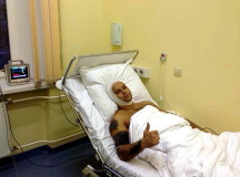 Певец Виталий Гордей в московской "Арт-Клиник". © Фото с сайта продюсерского центра Владимира Феропонтова