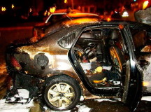 В Минске ночью сожгли пять автомобилей