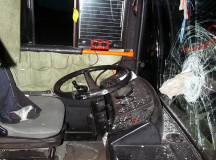 В Могилеве "заяц" заплатил за проезд... кирпичом