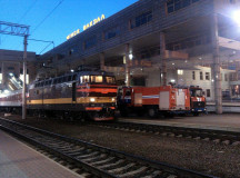 МЧС устроило учения на ж/д вокзале Минска