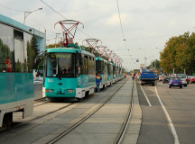 В зеленом Луге остановились трамваи. © Фото с сайта whereminsk.by