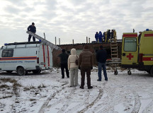 МиГ-29 упал во двор школы под Москвой (ФОТО)