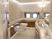 В самолёт Путина покупают «золотое» биде