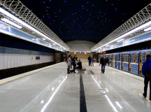 Станция Петровщина Автозаводской линии минского метро. Фото с сайта minsk-metro.net