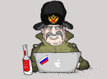 Русский программист глазами карикатуриста. © Рисунок с сайта andrey.pl.ua