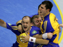 Украинские гандболисты. © Фото с сайта lugradar.net