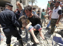 Русский Су-25 сбросил бомбу на Багдад (ВИДЕО)