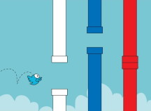 В России по решению суда заблокируют Twitter. © Рисунок - Егор Жгун.