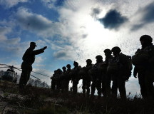 Белорусские военные на учениях. © Фото - sputnik.by