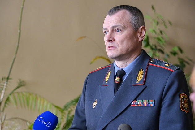 Глава МВД Беларуси Игорь Шуневич
