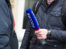 Съемочная группа "России-1".  © Фото - DELFI