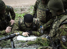 Эстонские военные. © Фото - пресс-служба Минобороны Эстонии