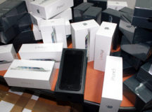 Конфискованные мобильные телефоны. © Фото с сайта news-kmv.ru