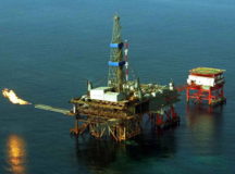 Добыча газа на крымском шельфе. © Фото с сайта primechaniya.ru