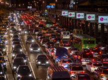 Типичная пробка на ул. Немига в Минске. © Фото с сайта citydog.by