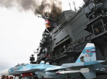 Самолеты на палубе "Адмирала Кузнецова". © Фото ИТАР-ТАСС