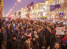 В Минске прошёл «Марш рассерженных белорусов»