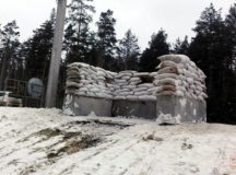 Блокпост в Минской области. © Фото ex-Press.by