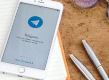 Мессенджер Telegram на Apple iPhone. © Фото БЕЛТА