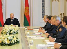 Во время совещания. © Фото БЕЛТА