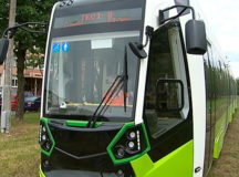 Новый белорусский супер-трамвай. © Скриншот из видео