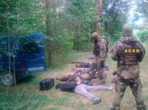 Задержание банды контрабандистов. © Фото - пресс-служба ГПК Беларуси