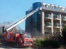 В Турции сгорел отель с русскими туристами (ВИДЕО)