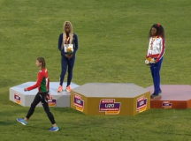 Виолетта Скворцова покидает пьедестал. © Скриншот из видео