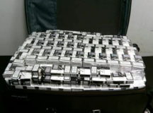 Контрабандные белорусские сигареты NZ. © Фото - погранслужба Польши