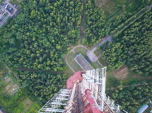 Вид с Колодищанской телебашни. © Фото с сайта Wikimapia.org