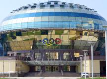 Здание Национального Олимпийского комитета Беларуси. © Фото с сайта memographer.com