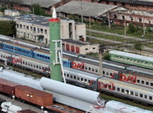 Советский БЖРК "Молодец" в ж/д музее. © Фото с сайта krasfun.ru