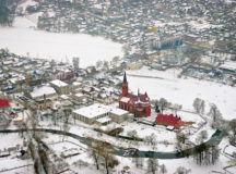 Город Поставы с высоты птичьего полета. © Фото с сайта photoclub.by