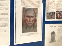 В Минске ищут убийцу с внешностью Владимира Путина. © Фото - телеканал "Белсат"