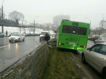 На месте происшествия. © Фото - пресс-служба ГАИ Минска