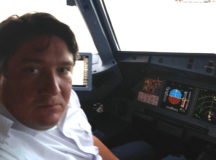 Пилот "Аэрофлота" Вадим Кашин. © Фото с личной страницы в "ВК"