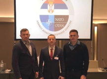 Белорусская делегация в Белграде. © Фото - МЧС Беларуси