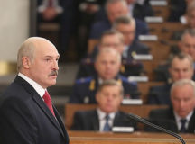 Александр Лукашенко выступил с ежегодным посланием. © Фото - пресс-служба Президента