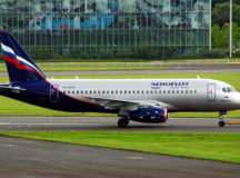 Самолет Sukhoy SuperJet 100 авиакомпании "Аэрофлот". © Фото с mother-russia.org