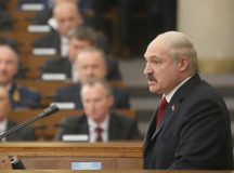 Александр Лукашенко в парламенте. © Фото - пресс-служба президента Беларуси (из архива)