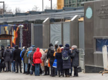 Очередь в посольство США в Москве. © Фото AFP