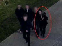 Девушка, станцевавшая на чужом BMW 640i. © Фото - пресс-служба ГУВД Минска