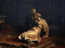 Картина "Иван Грозный и сын его Иван". © Фото с сайта Третьяковской галереи