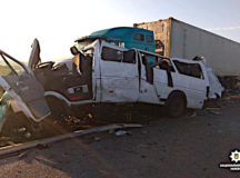 В Украине разбился автобус с белорусами. Пятеро погибших
