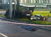 В Минске 21-летний водитель погиб, удирая от ГАИ