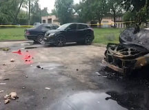 Место происшествия на ул. Омельянюка. © Фото - Следственный комитет