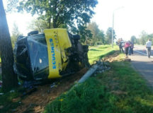 В Беларуси разбился автобус Киев - Таллинн